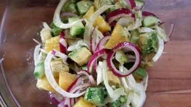 Avocado Orange Fennel Salad